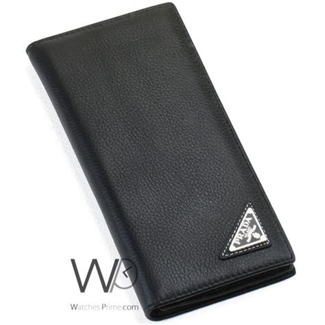 prada long wallet men.